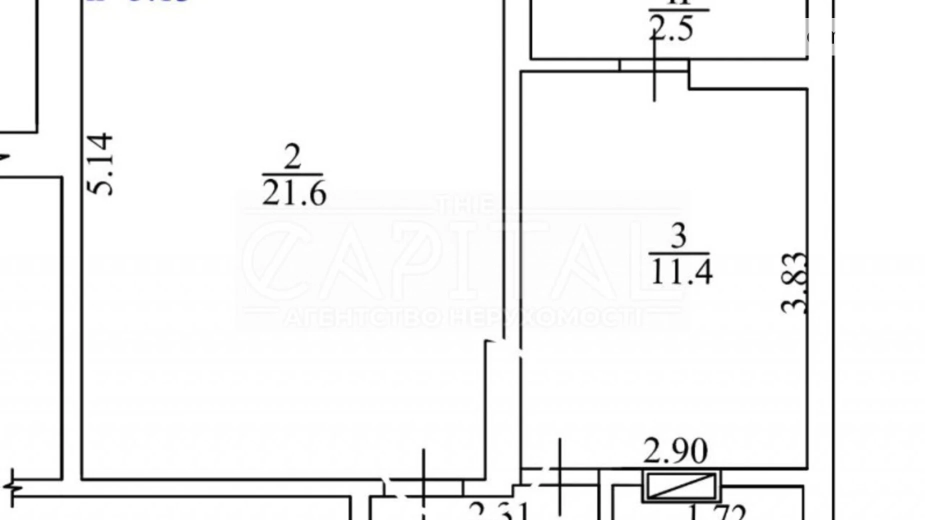 Продается 1-комнатная квартира 46 кв. м в Киеве, пер. Лабораторный, 6