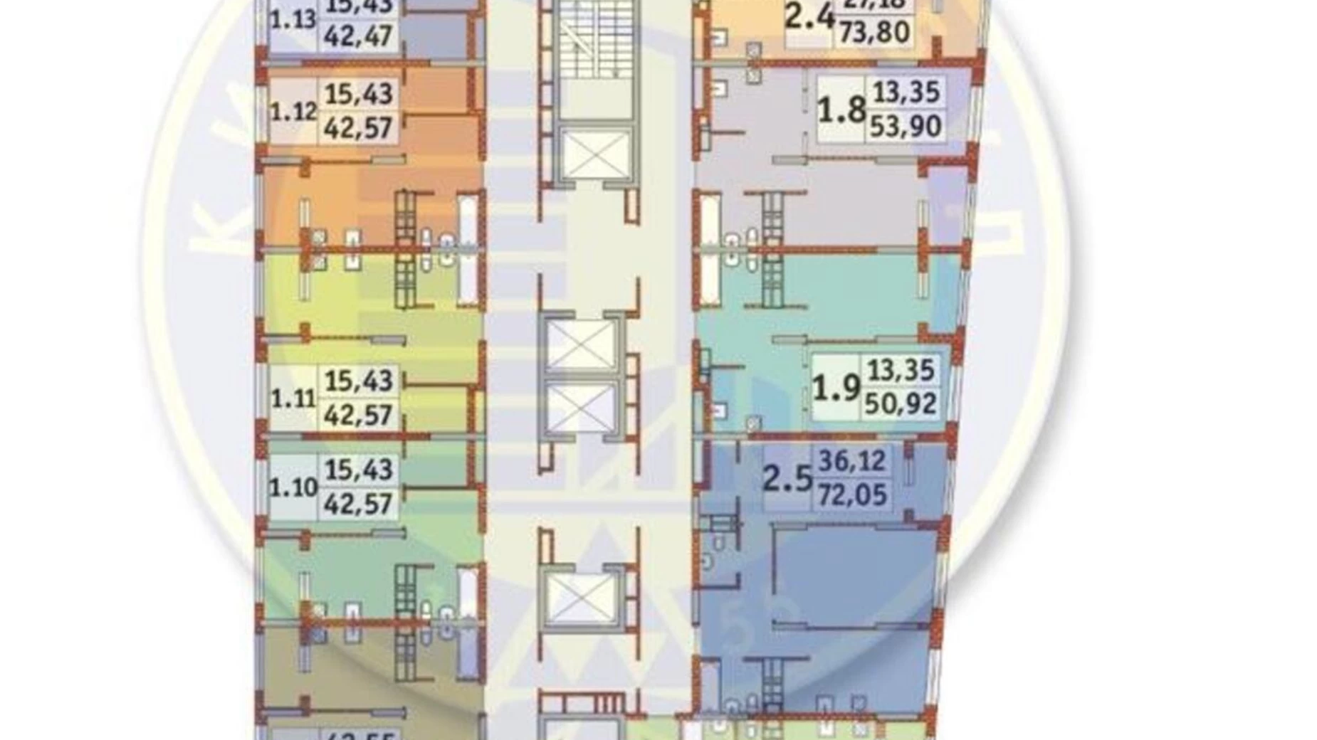 Продается 1-комнатная квартира 43 кв. м в Киеве, ул. Магнитогорская, 5