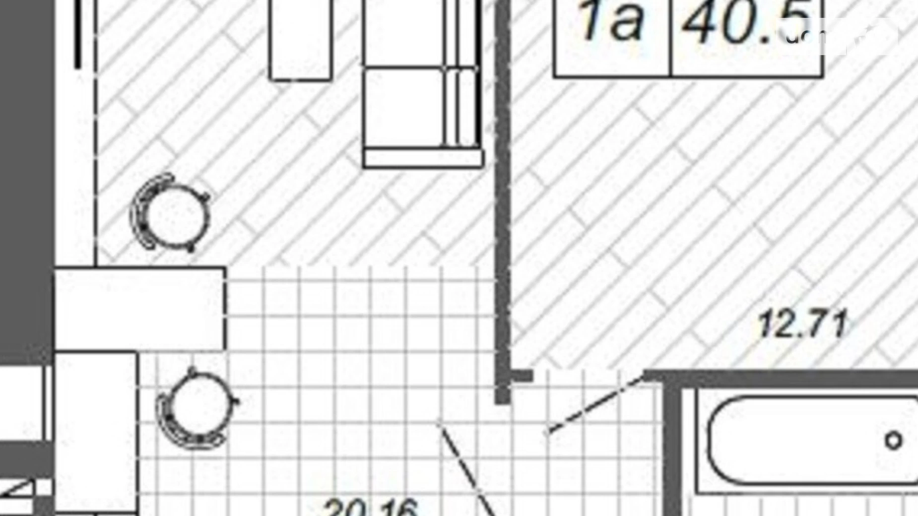 Продается 1-комнатная квартира 42.2 кв. м в Ирпене, ул. Василия Стуса(Пушкинская), 27