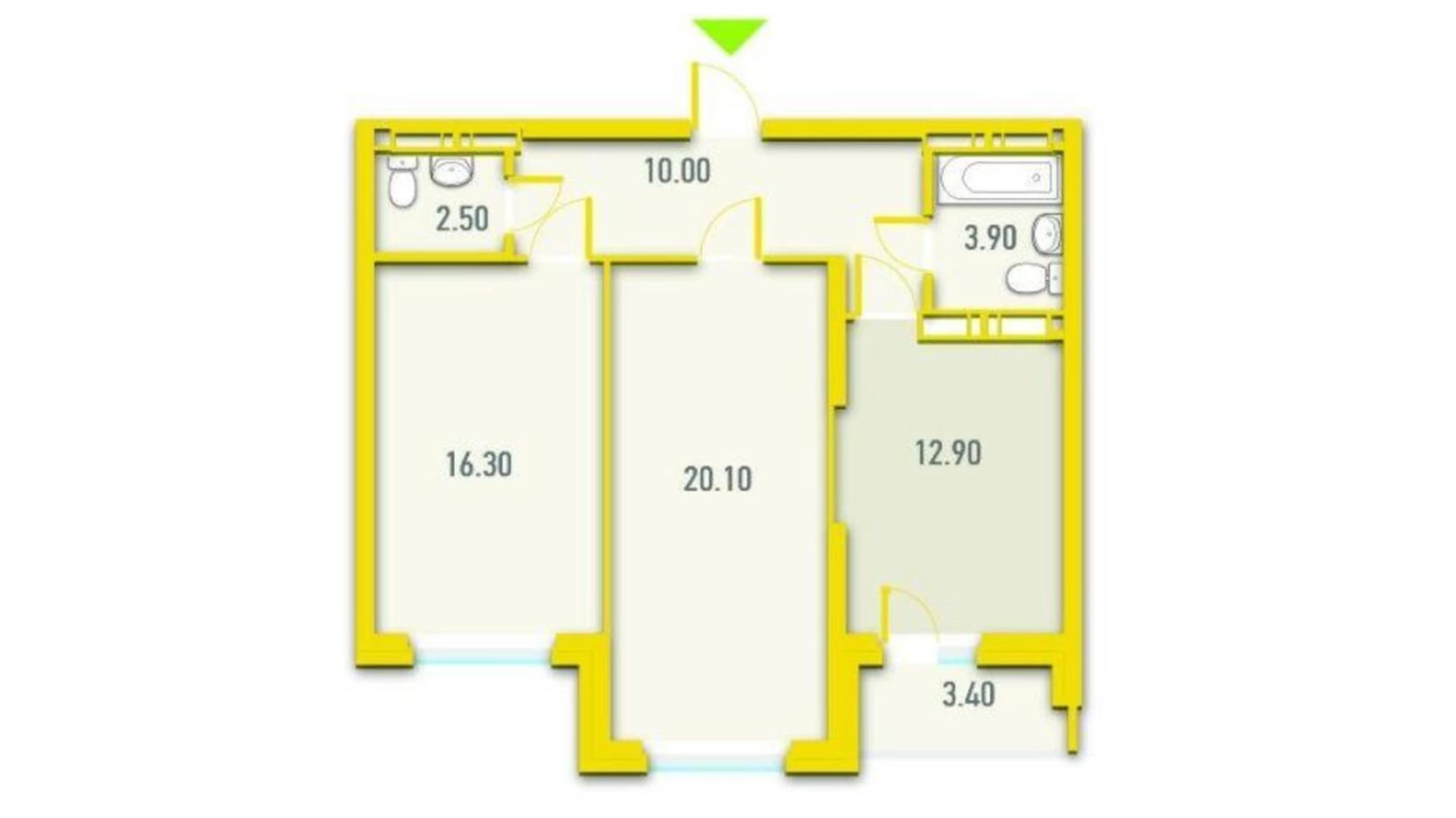 Продается 2-комнатная квартира 67 кв. м в Киеве, ул. Загоровская(Багговутовская), 1 - фото 2