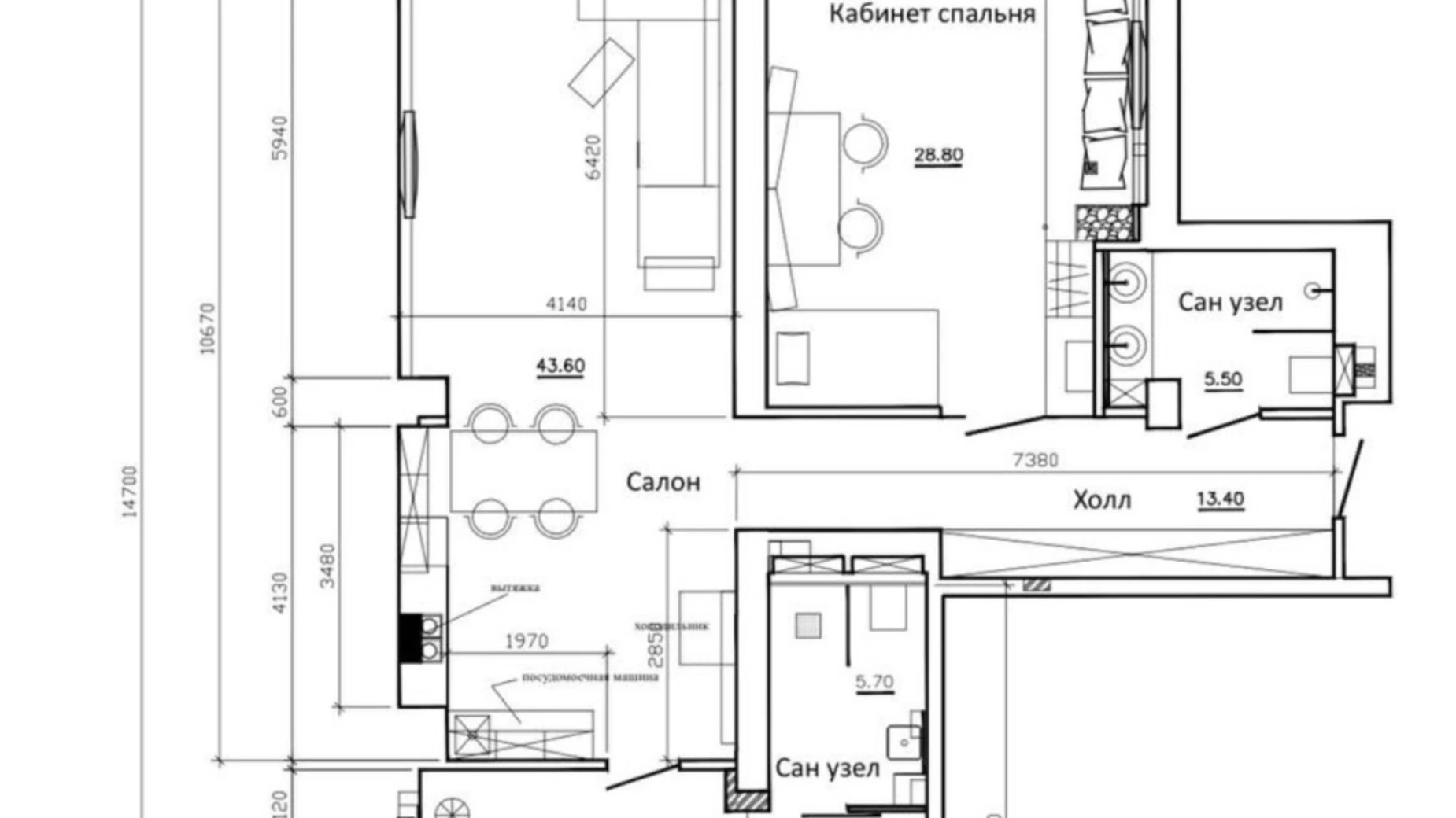 Продается 3-комнатная квартира 123 кв. м в Одессе, ул. Отрадная, 13 - фото 3