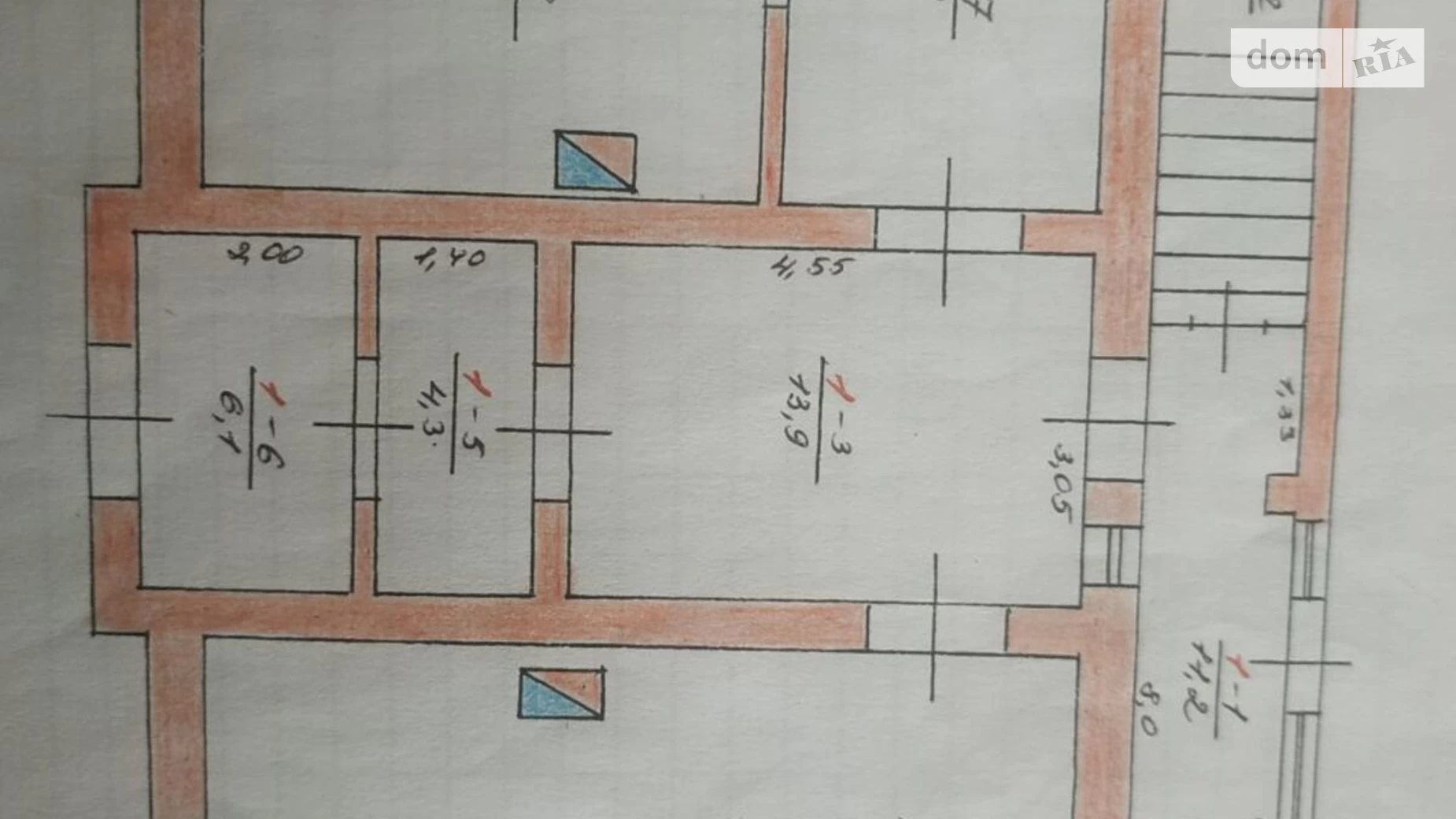 Продається одноповерховий будинок 110 кв. м з гаражем, вул. Миру, 27