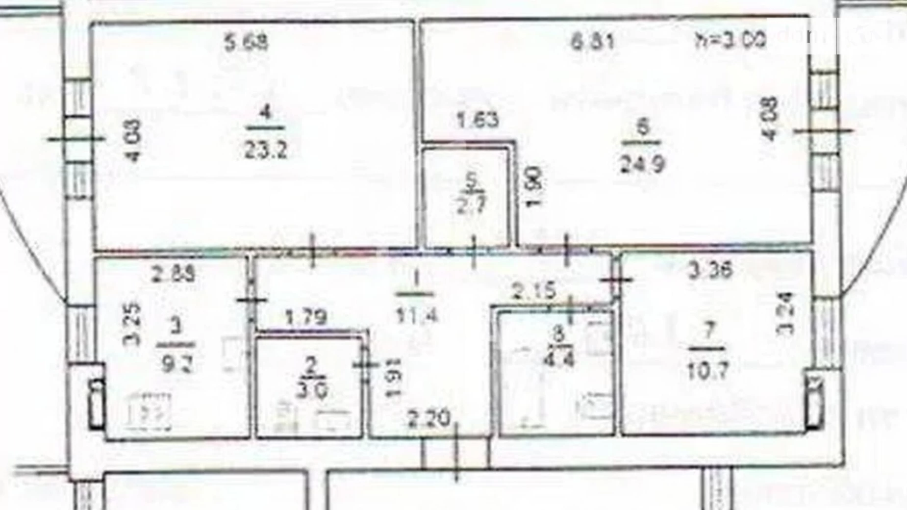 Продается 3-комнатная квартира 95 кв. м в Киеве, ул. Назаровская, 11 - фото 2