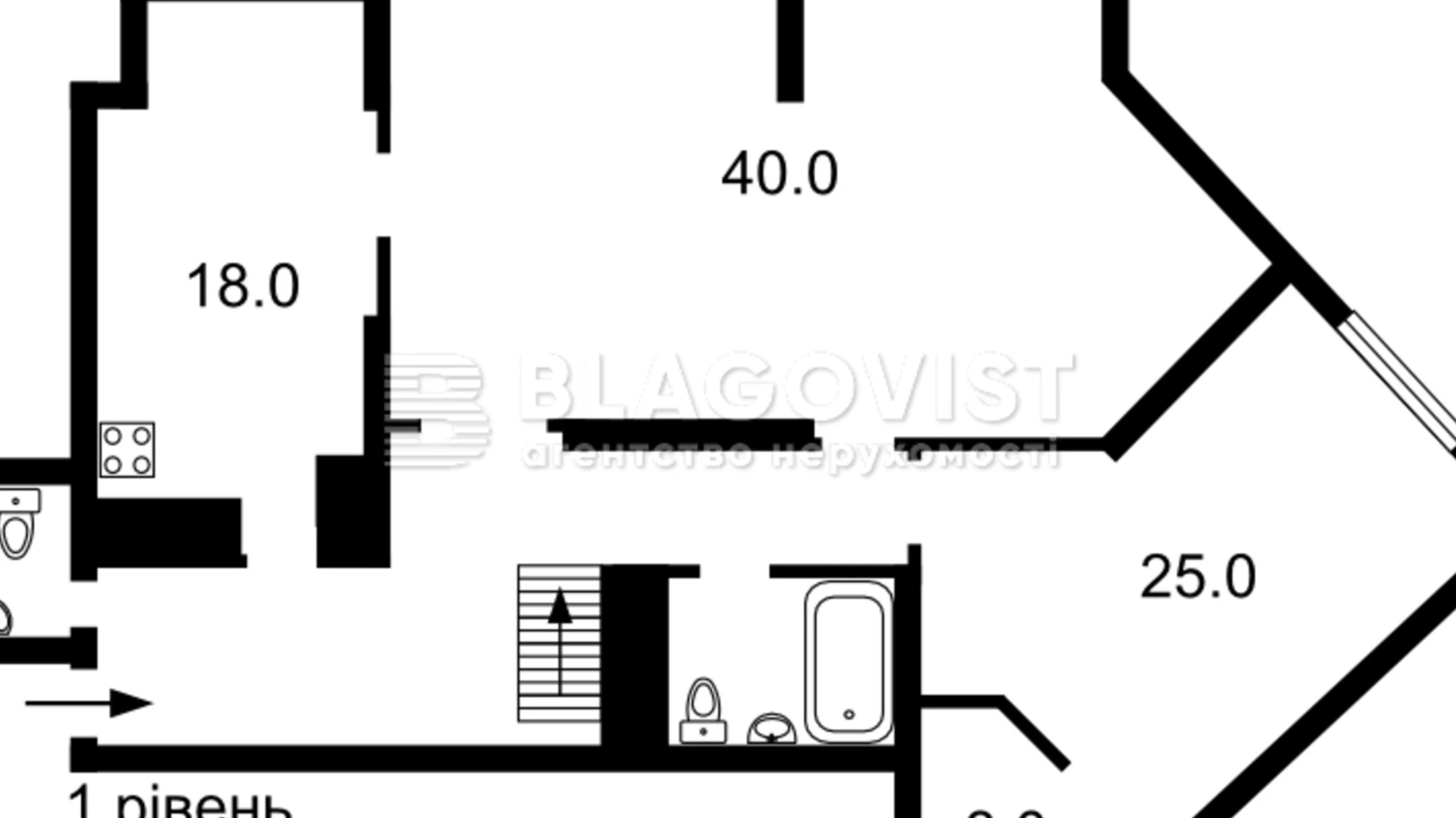 Продается 6-комнатная квартира 212 кв. м в Киеве, ул. Срибнокильская, 1 - фото 3