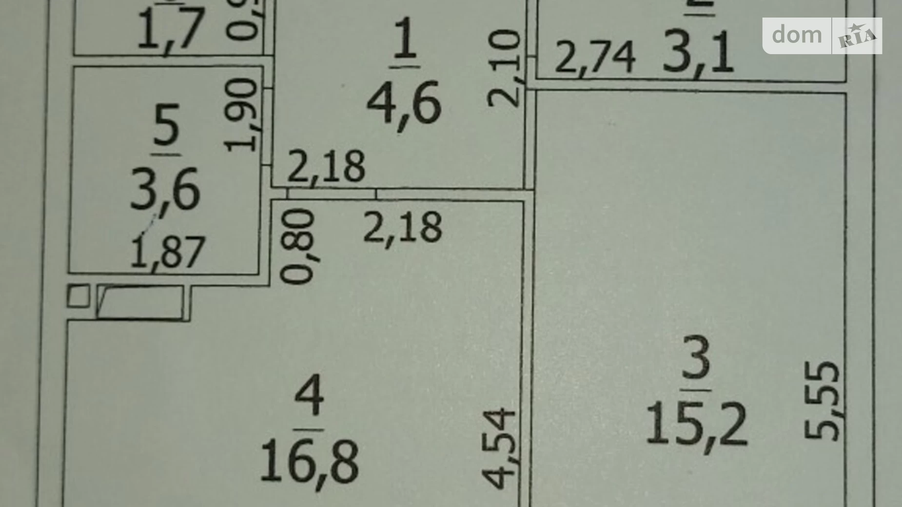 Продається 1-кімнатна квартира 45 кв. м у Одесі, вул. Пестеля