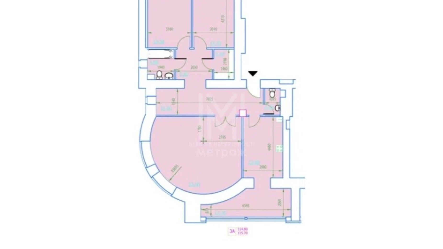 Продается 3-комнатная квартира 110 кв. м в Харькове, ул. Полтавский Шлях, 144 - фото 5