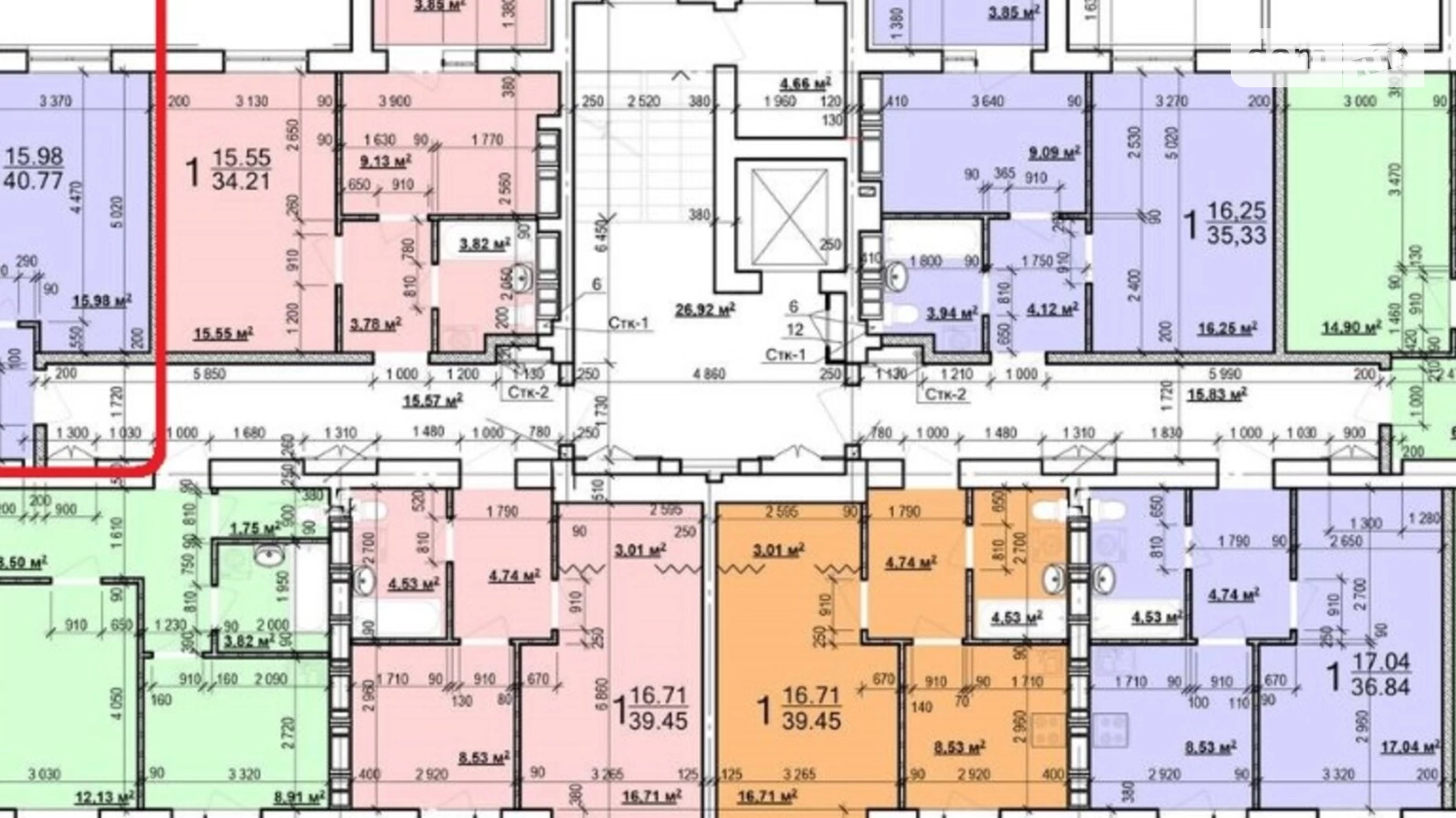 Продается 1-комнатная квартира 41 кв. м в Харькове, ул. Двенадцатого Апреля, 47 - фото 2