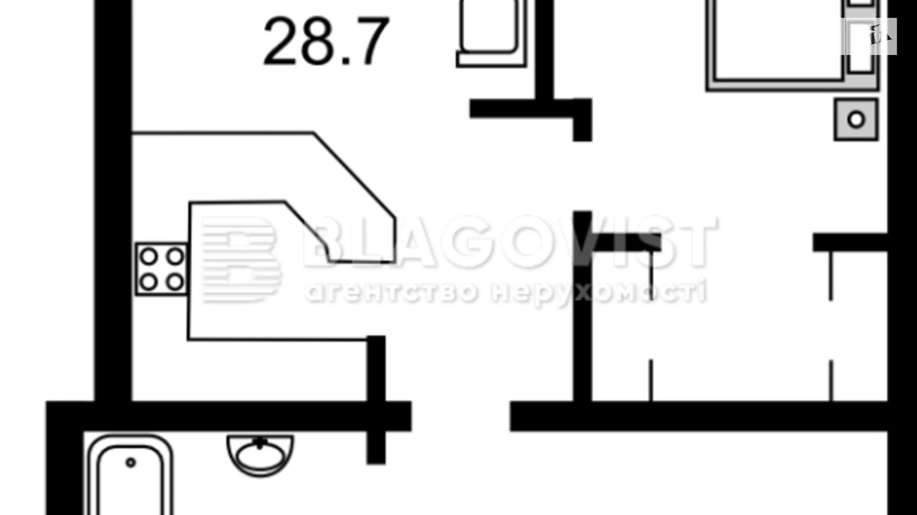 Продается 2-комнатная квартира 86 кв. м в Киеве, бул. Дарницкий, 8В - фото 3