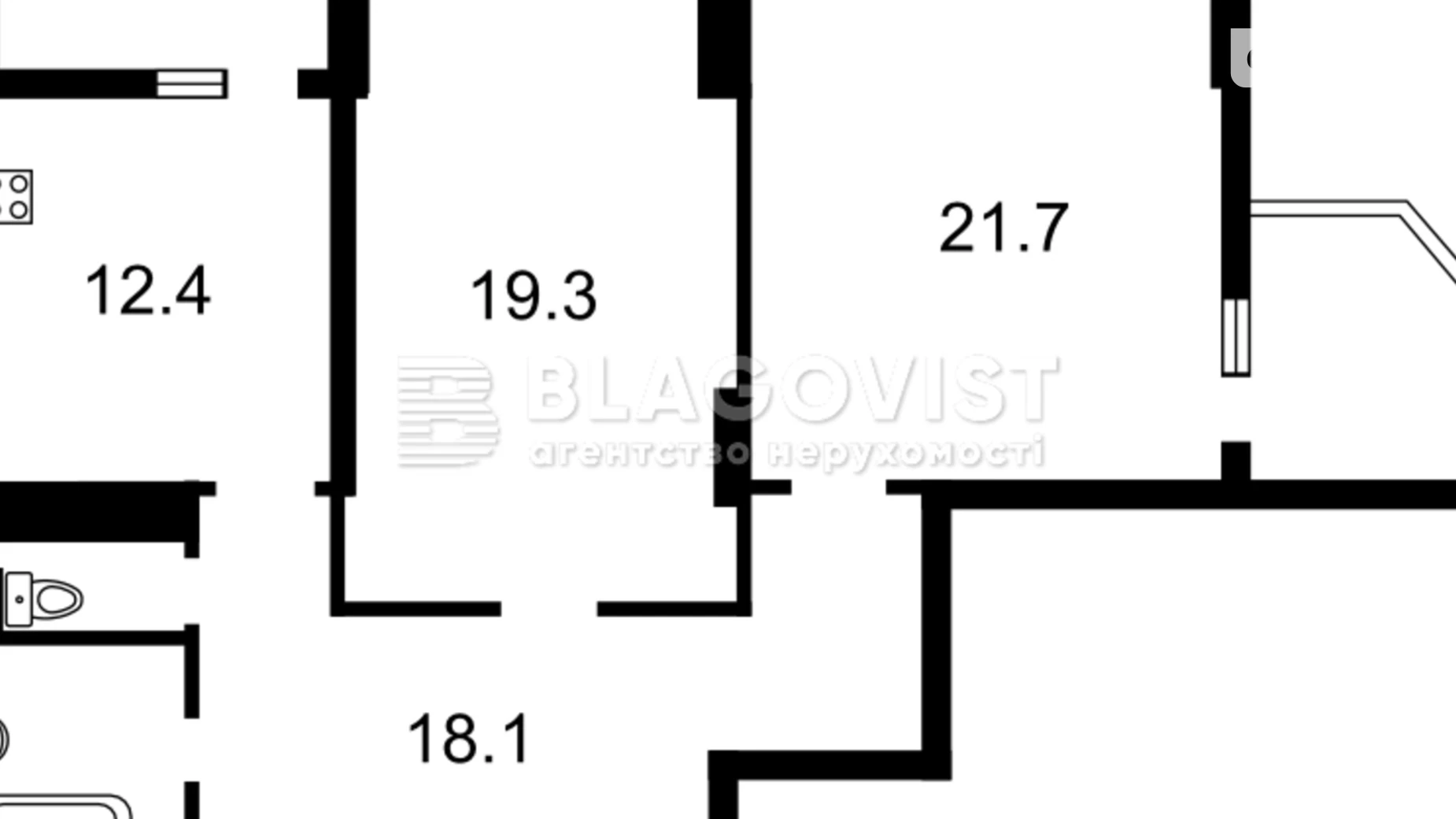 Продається 2-кімнатна квартира 85 кв. м у Києві, просп. Науки, 69