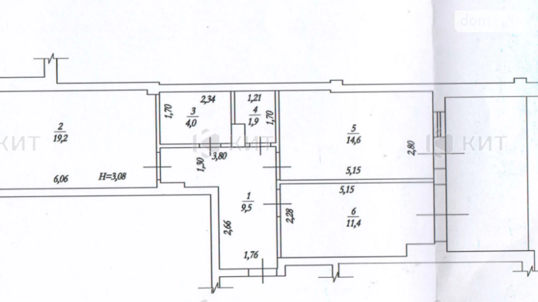 Продається 2-кімнатна квартира 79 кв. м у Харкові, вул. Свободи, 36 - фото 2