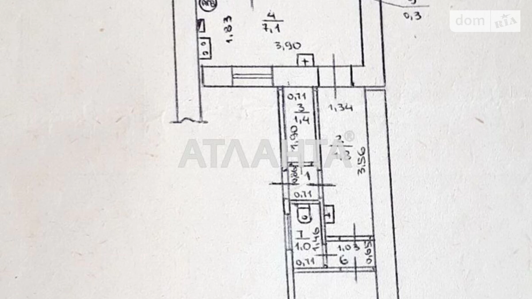 Продается 2-комнатная квартира 45 кв. м в Одессе, пл. Алексеевская - фото 2