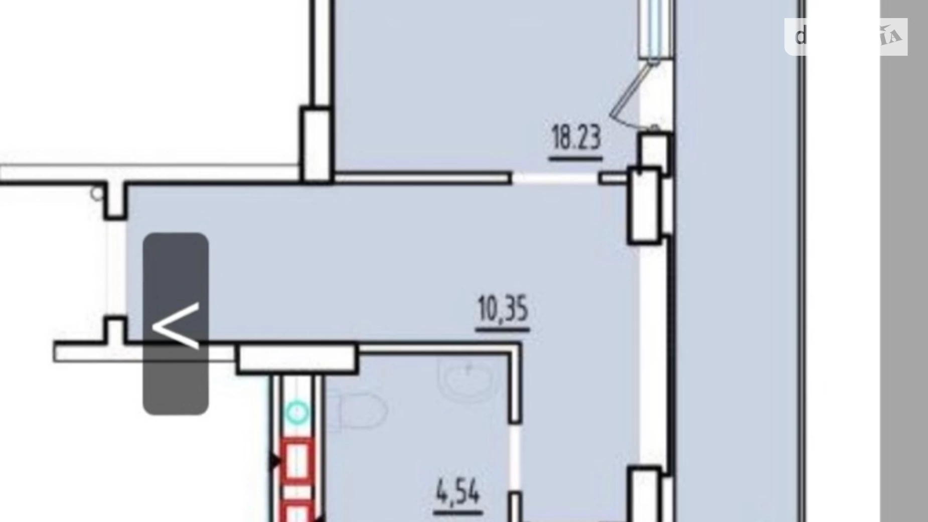 Продается 2-комнатная квартира 56 кв. м в Одессе, ул. Люстдорфская дорога