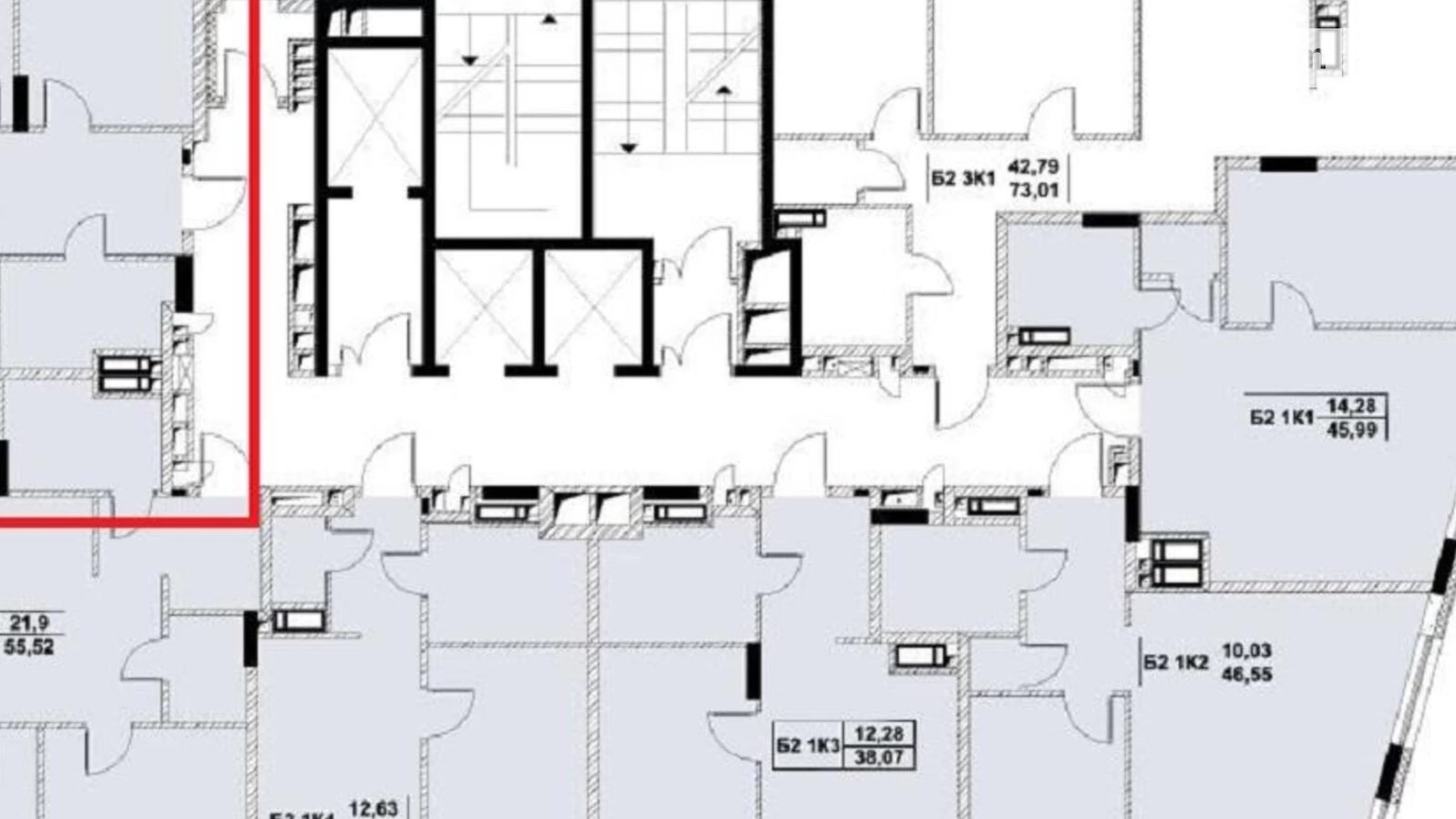 Продается 2-комнатная квартира 53 кв. м в Киеве, ул. Братьев Чебинеевых(Черниговская), 8