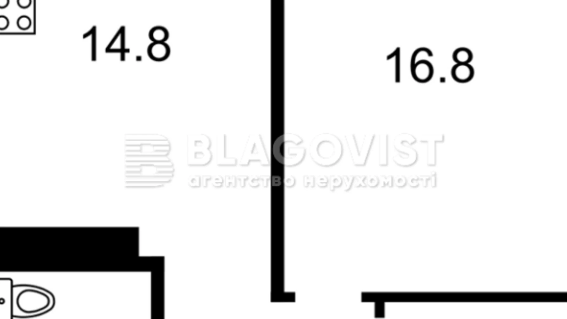 Продається 1-кімнатна квартира 45 кв. м у Києві, просп. Любомира Гузара, 11