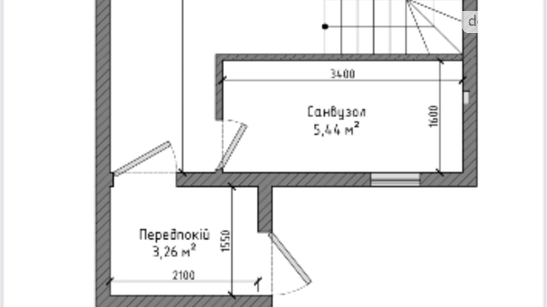 Продается дом на 2 этажа 64 кв. м с балконом, цена: 49500 $ - фото 4