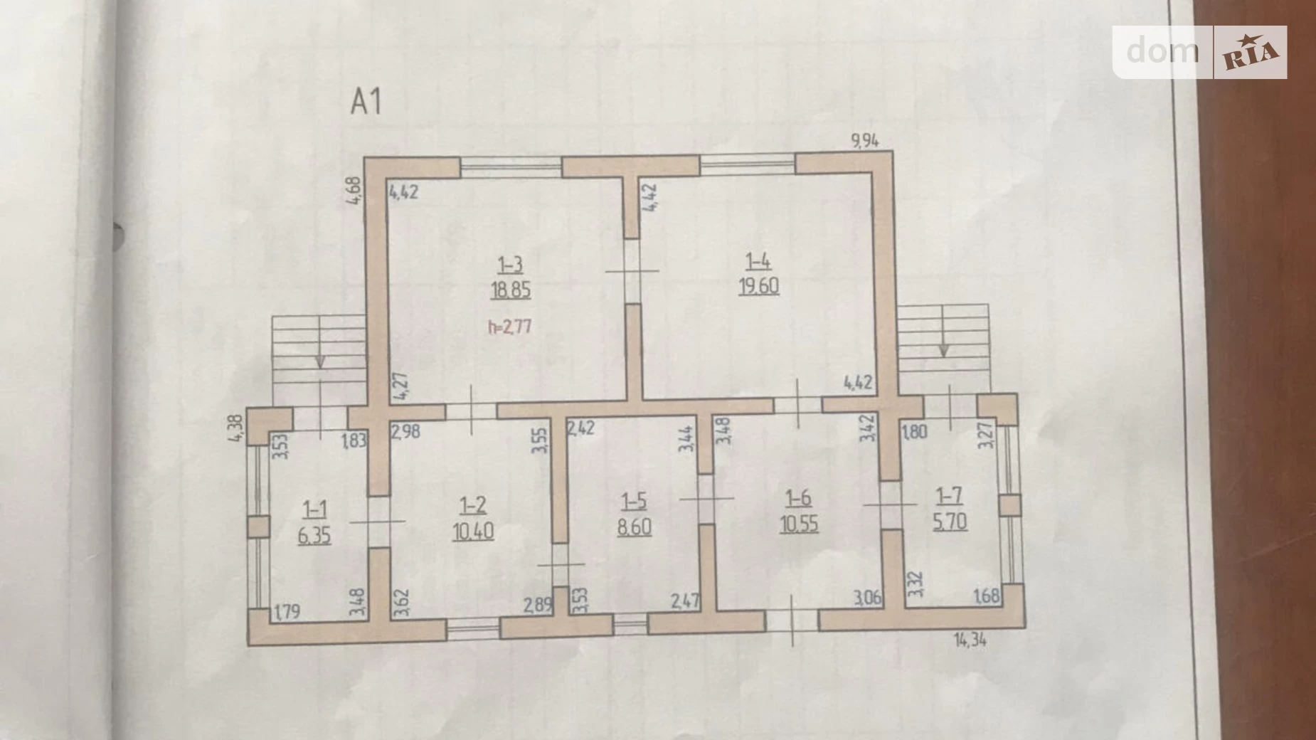 Продається одноповерховий будинок 80.5 кв. м з банею/сауною, цена: 23000 $ - фото 5