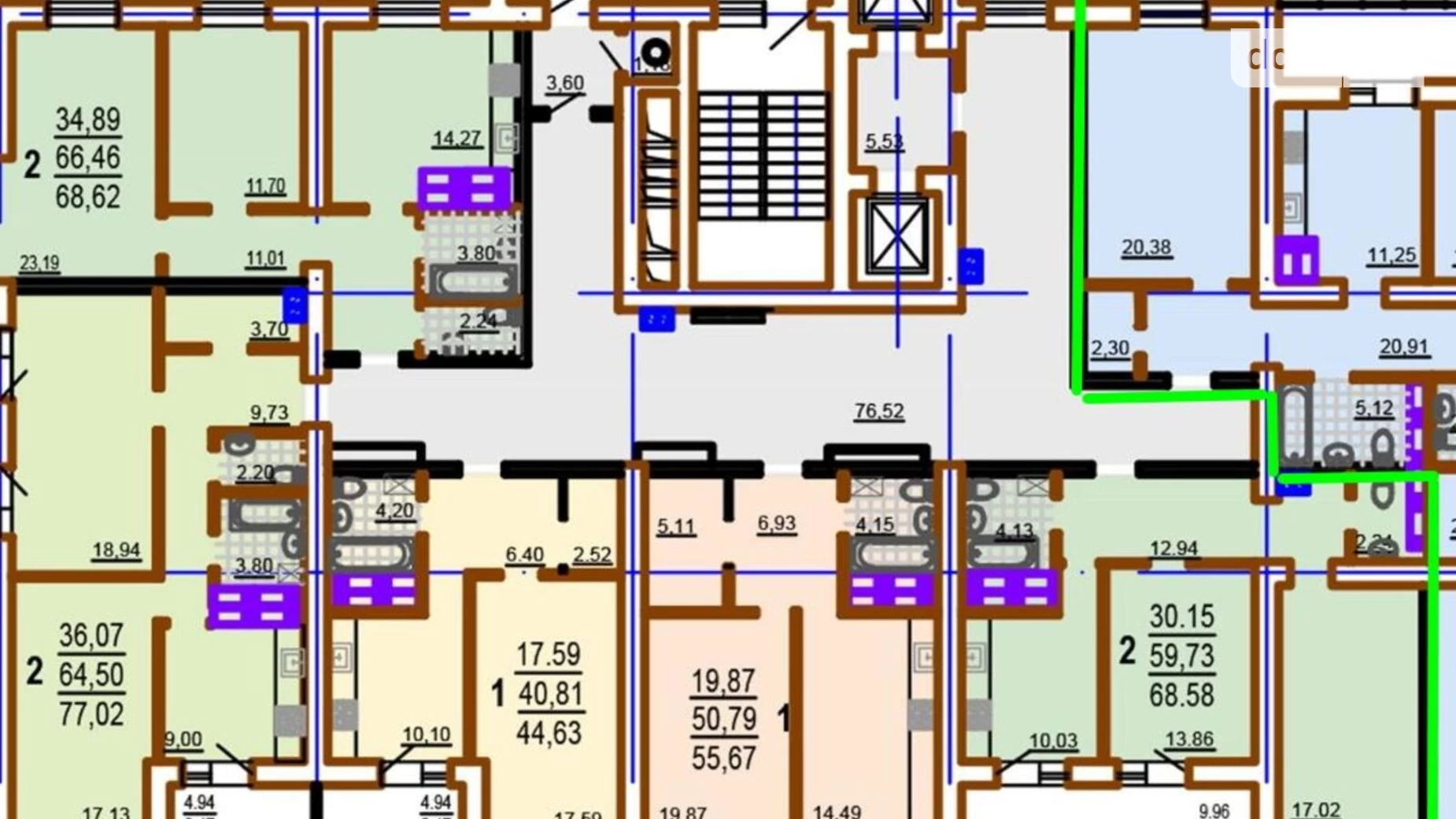 Продается 3-комнатная квартира 104 кв. м в Харькове, пер. Шекспира, 1 - фото 2