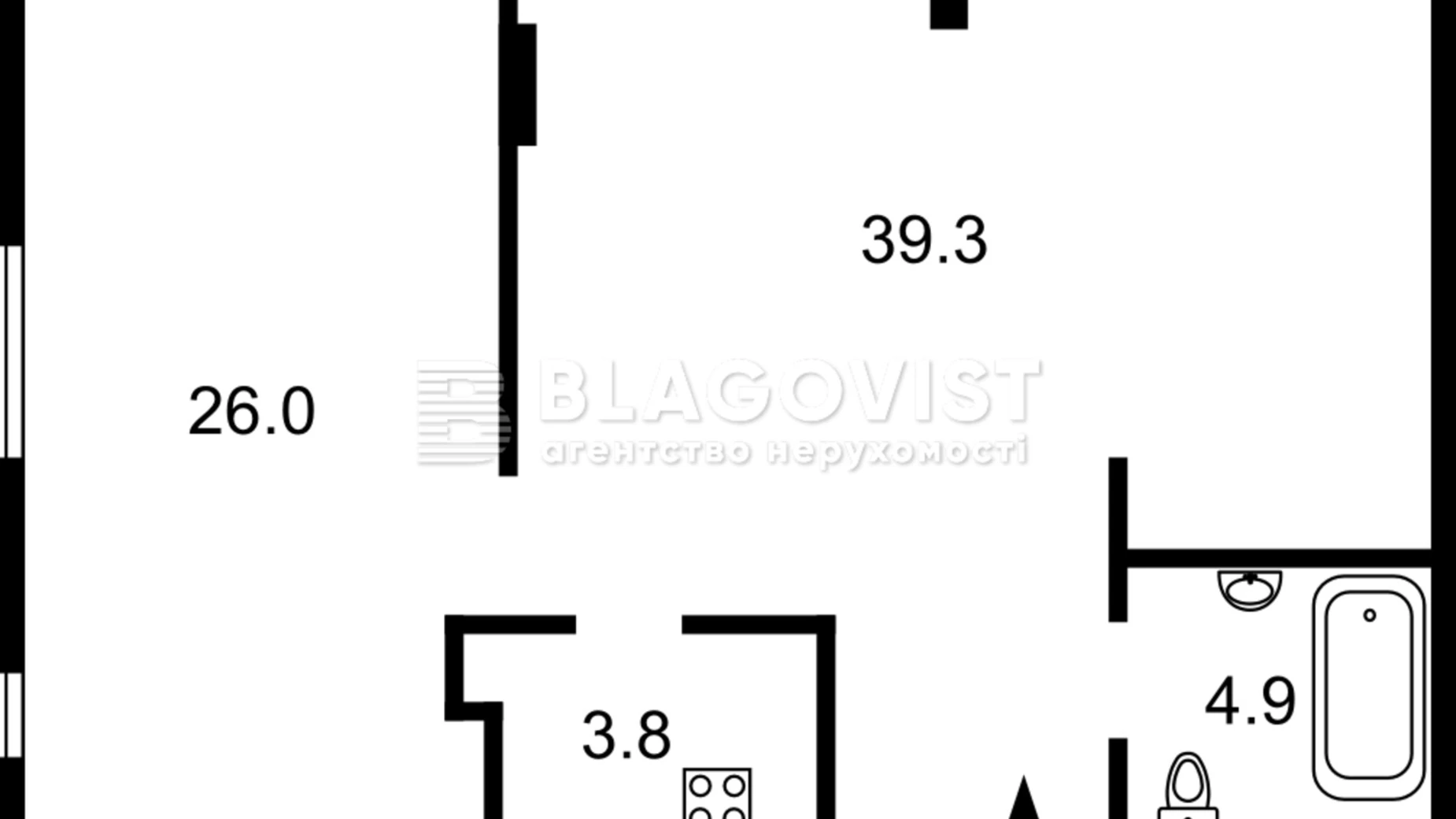 Продается 3-комнатная квартира 75 кв. м в Киеве, просп. Любомира Гузара, 13 - фото 2