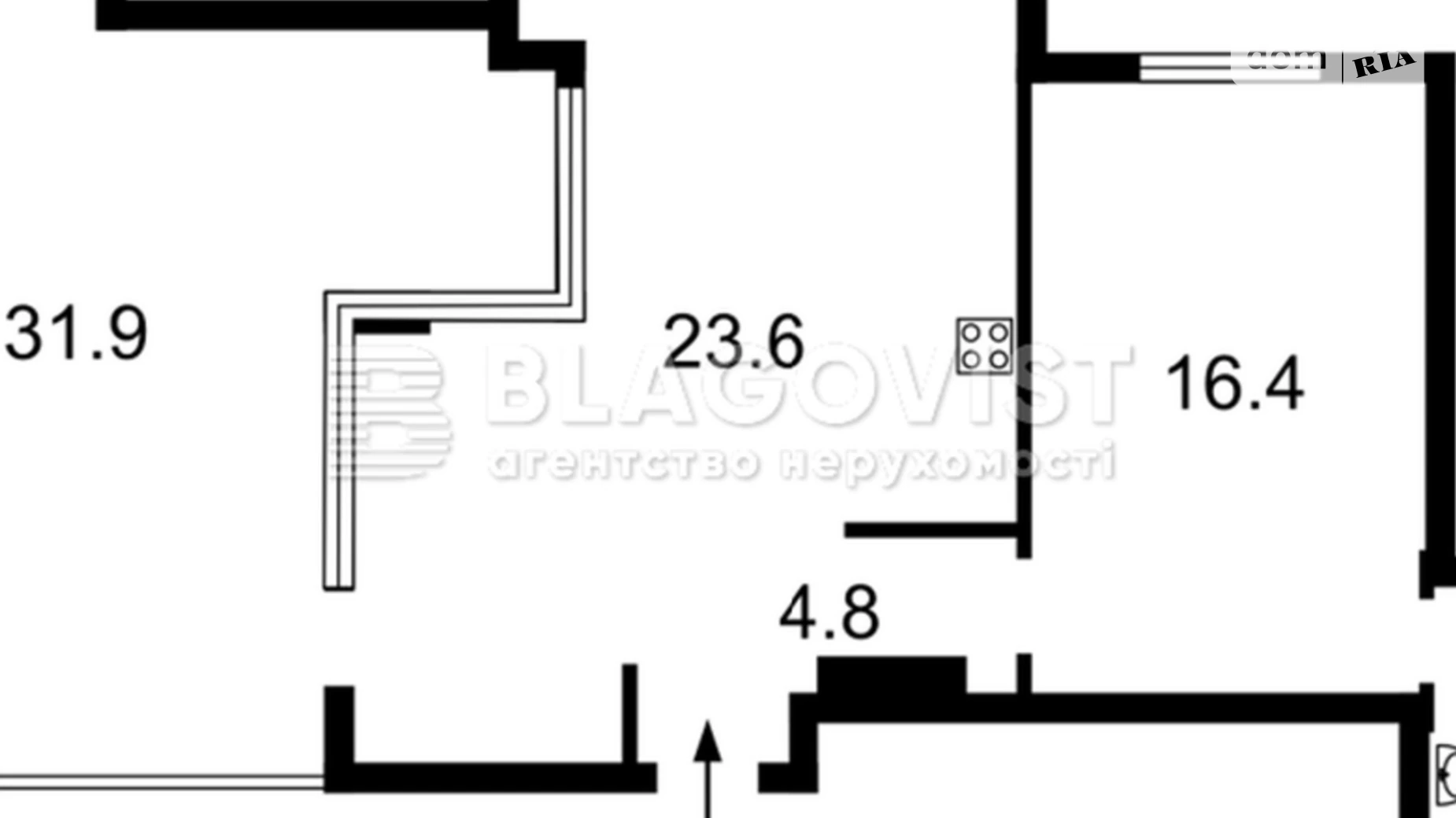 Продается 1-комнатная квартира 58 кв. м в Киеве, просп. Берестейский(Победы), 42 - фото 2