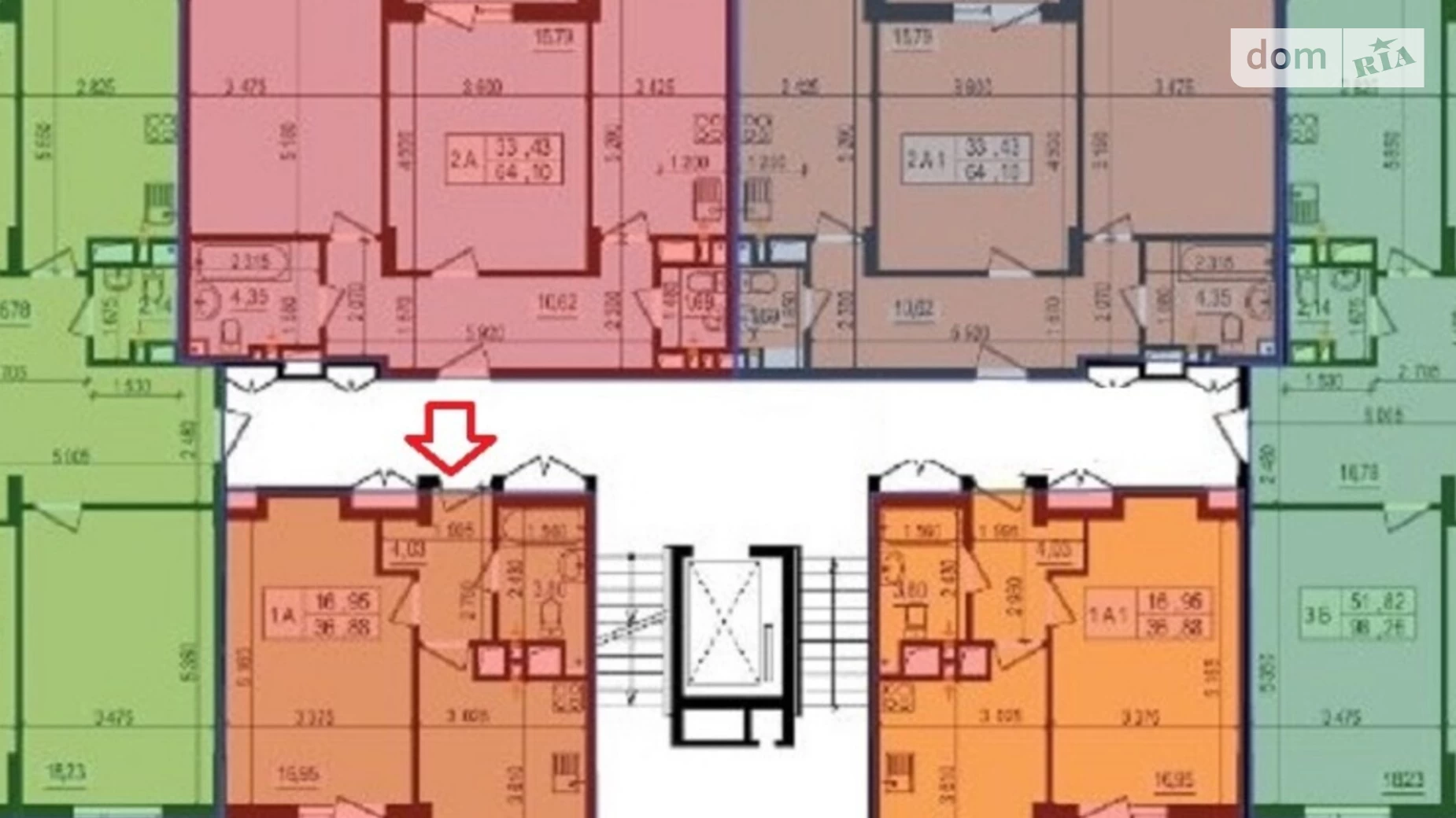 Продается 1-комнатная квартира 37 кв. м в Харькове, просп. Героев Харькова(Московский)