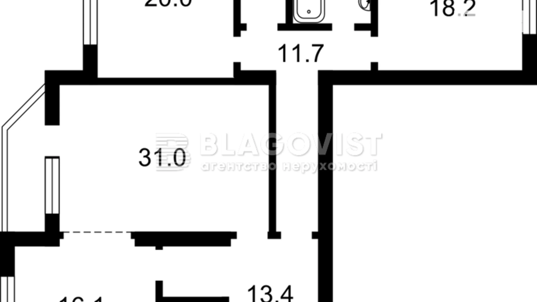Продается 3-комнатная квартира 126.9 кв. м в Киеве, ул. Никольско-Слободская, 1А - фото 4