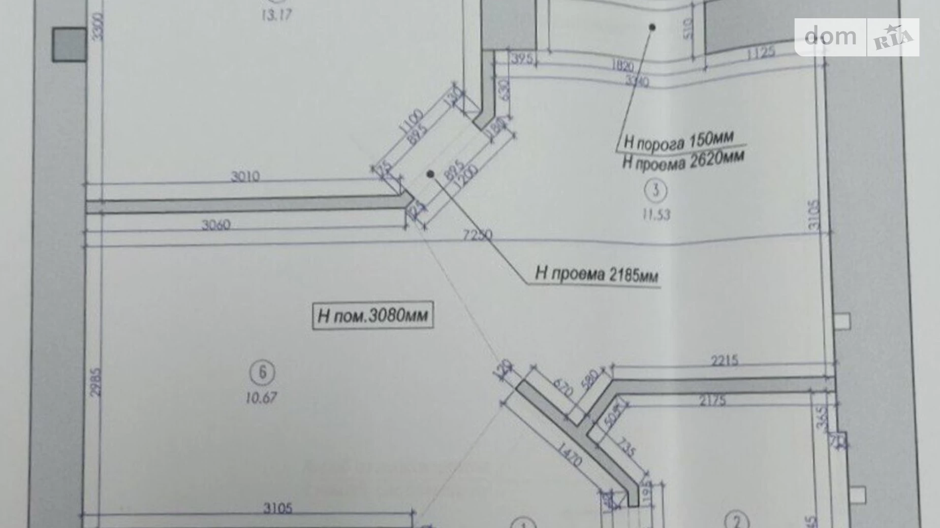 Продається 1-кімнатна квартира 54 кв. м у Одесі, вул. Зоопаркова, 8