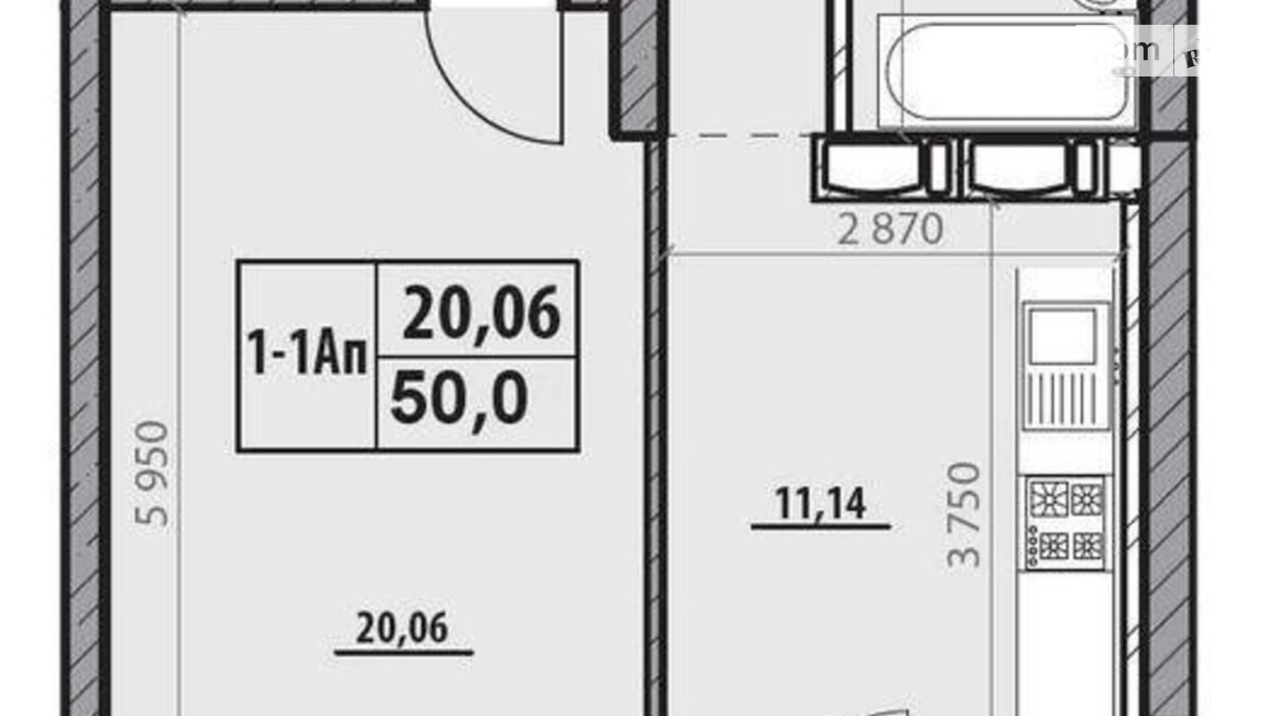 Продается 1-комнатная квартира 50 кв. м в Киеве, ул. Никольско-Слободская, 8