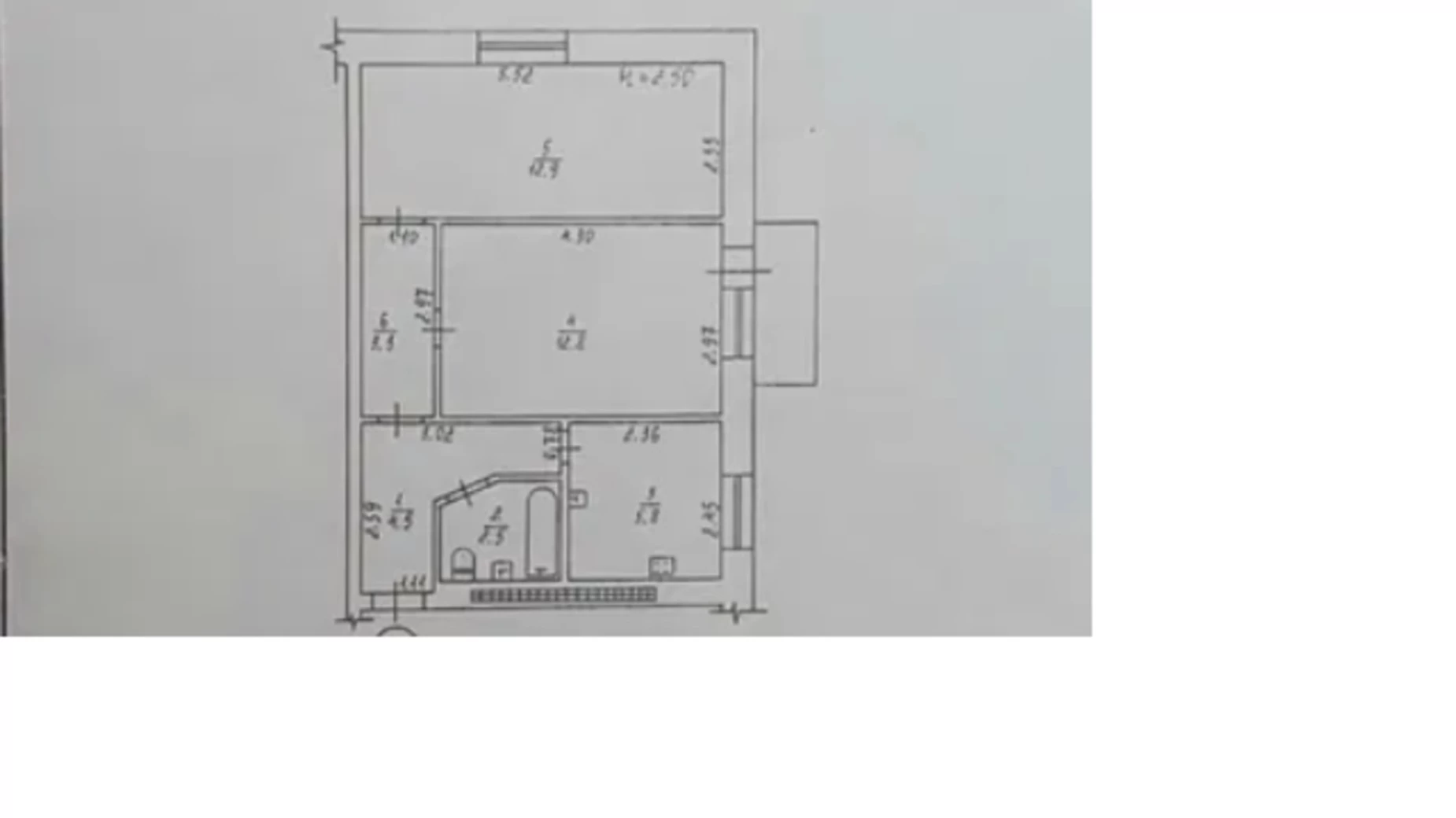 Продается 2-комнатная квартира 43 кв. м в Одессе, ул. Запорожская, 4/8