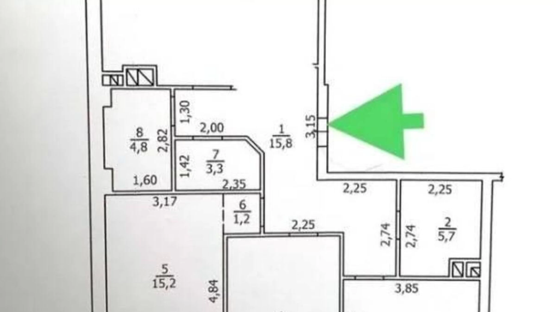 Продается 3-комнатная квартира 116 кв. м в Одессе, ул. Жаботинского