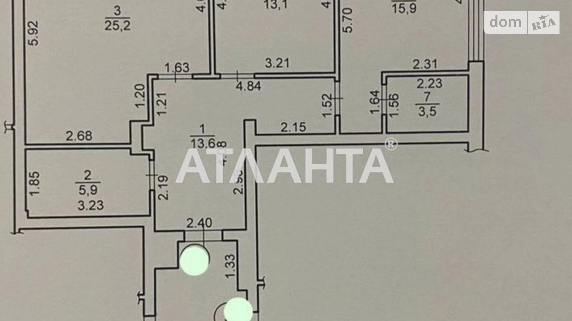 Продается 2-комнатная квартира 78.6 кв. м в Львове, ул. Веры Надежды Любви - фото 2