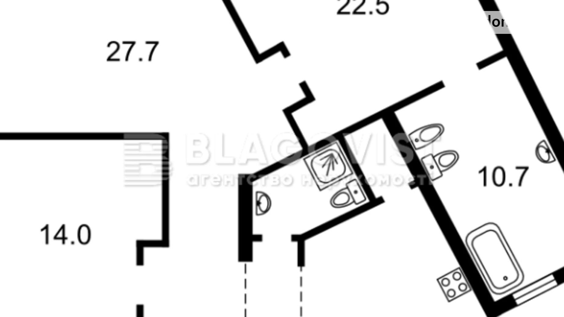 Продается 4-комнатная квартира 142 кв. м в Киеве, ул. Обсерваторная, 10 - фото 2