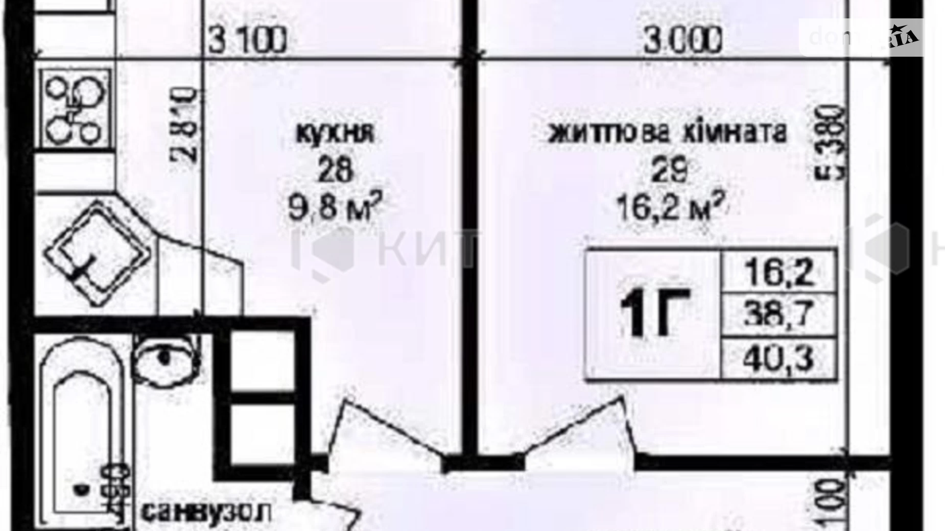 Продается 1-комнатная квартира 41 кв. м в Харькове, просп. Героев Харькова(Московский), 97 - фото 3