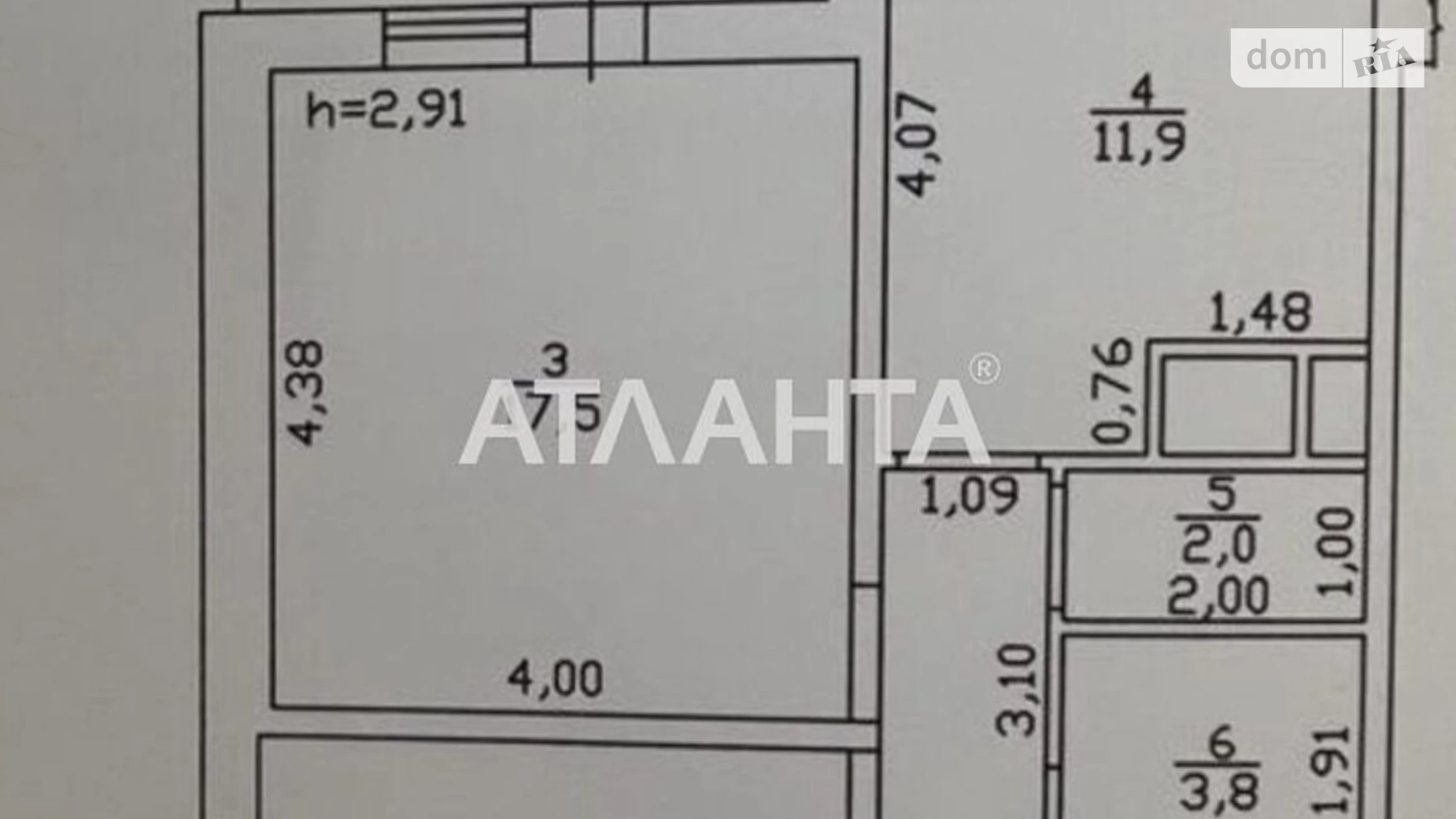 Продается 2-комнатная квартира 63.5 кв. м в Одессе, ул. Костанди, 104А - фото 5