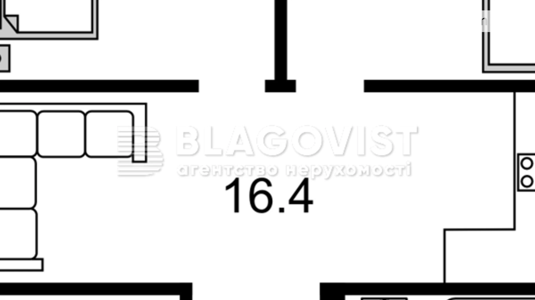 Продается 2-комнатная квартира 55 кв. м в Киеве, ул. Митрополита Василия Липковского(Урицкого), 37Б