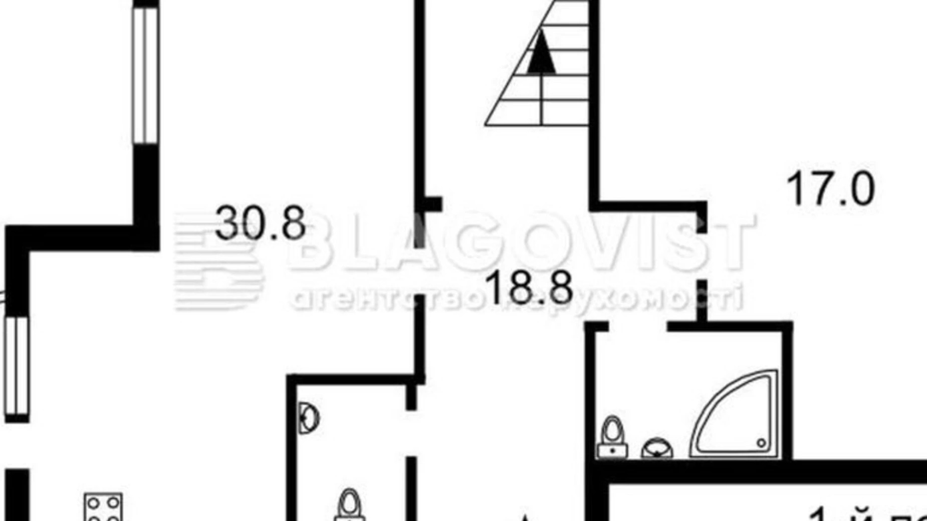 Продается 4-комнатная квартира 185 кв. м в Киеве, ул. Саперно-Слободская, 10