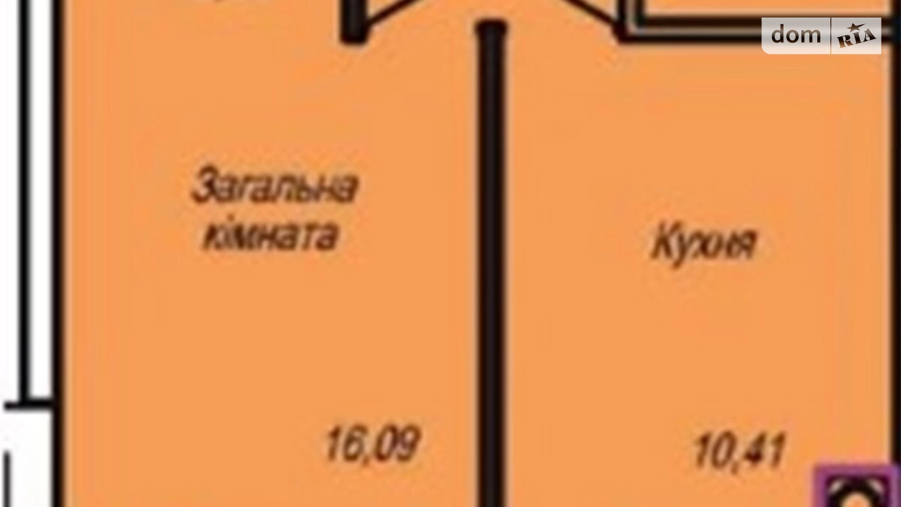 Продається 1-кімнатна квартира 39 кв. м у Житомирі, вул. Євгена Рихліка, 11К - фото 3