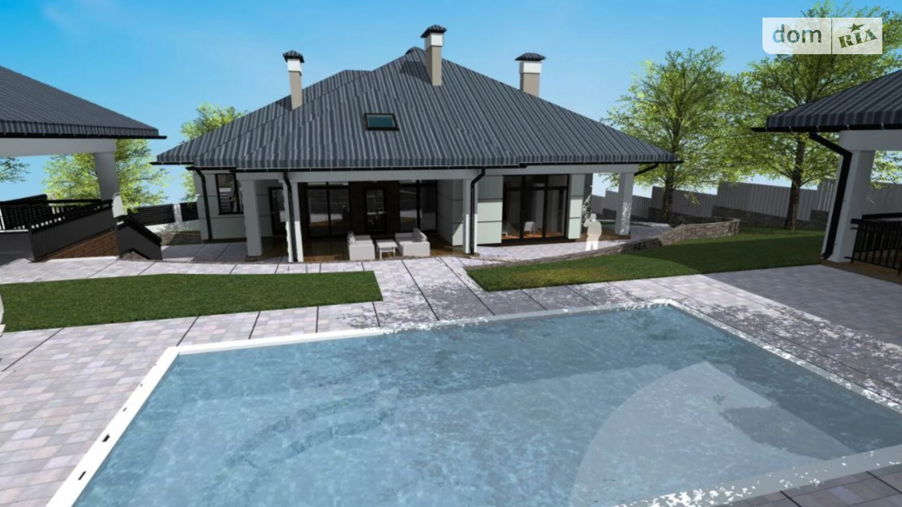 Продается дом на 2 этажа 238 кв. м с бассейном, цена: 138000 $ - фото 4