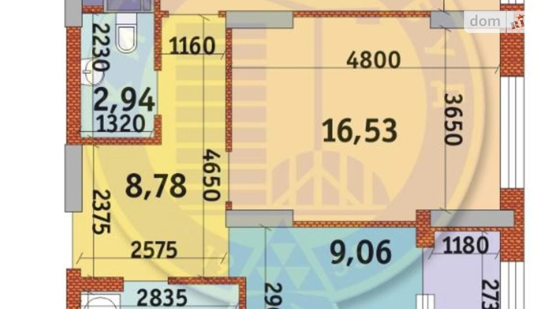 Продается 2-комнатная квартира 65 кв. м в Киеве, ул. Магнитогорская, 5