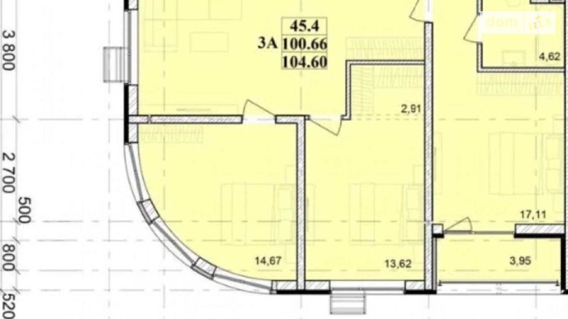 Продается 3-комнатная квартира 24 кв. м в Одессе, ул. Ивана Франко