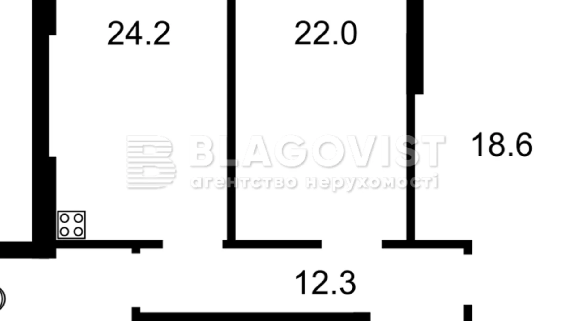 Продается 3-комнатная квартира 96 кв. м в Киеве, ул. Маккейна Джона, 7