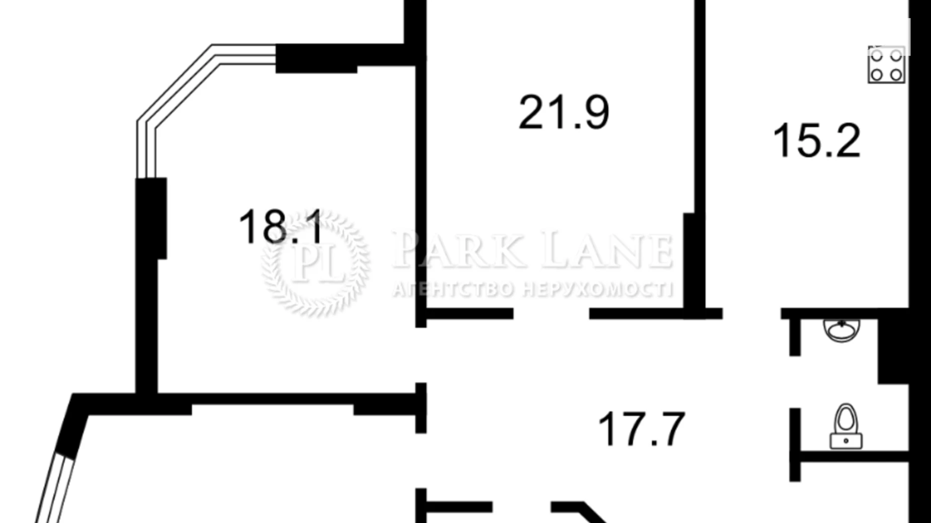 Продается 3-комнатная квартира 111 кв. м в Киеве, ул. Николая Ушакова, 1А - фото 3