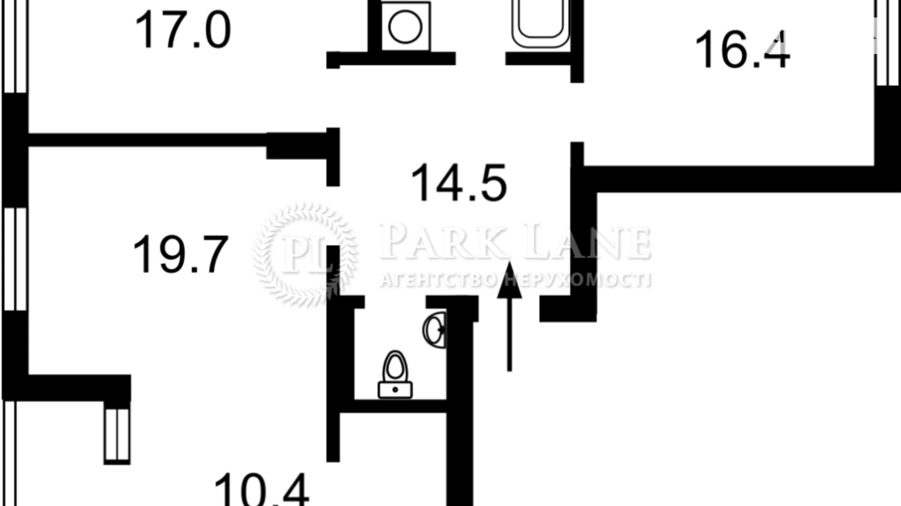 Продается 3-комнатная квартира 82 кв. м в Киеве, ул. Семьи Кульженков, 37