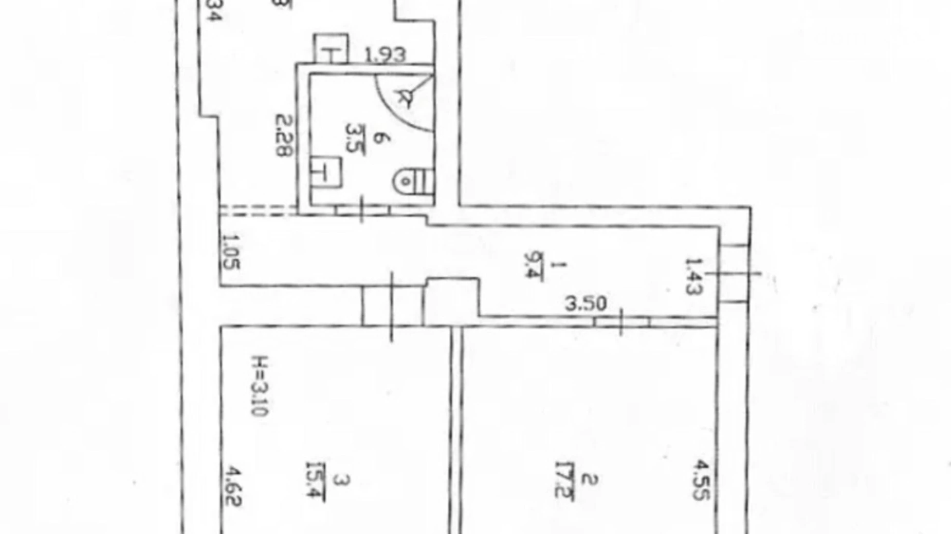 Продается 2-комнатная квартира 59 кв. м в Харькове, ул. Данилевского - фото 4