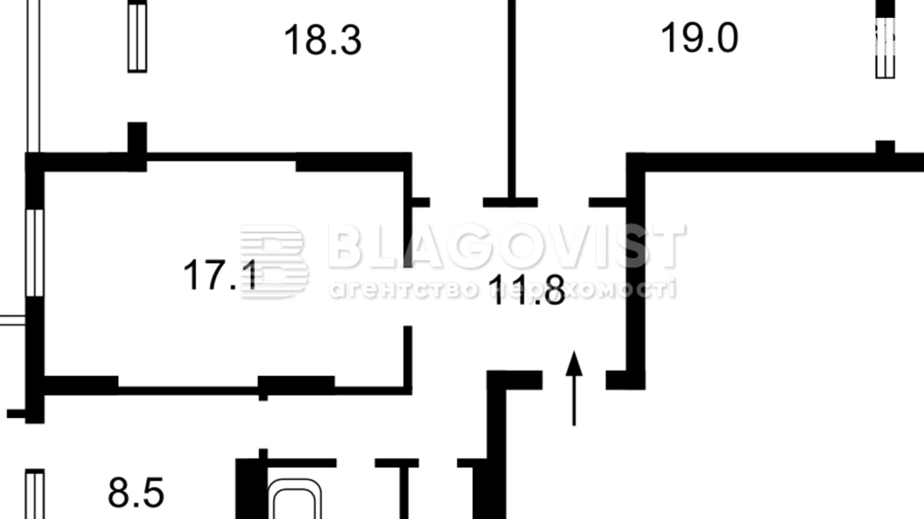 Продається 3-кімнатна квартира 89 кв. м у Києві, вул. Михайла Донця, 2А - фото 2