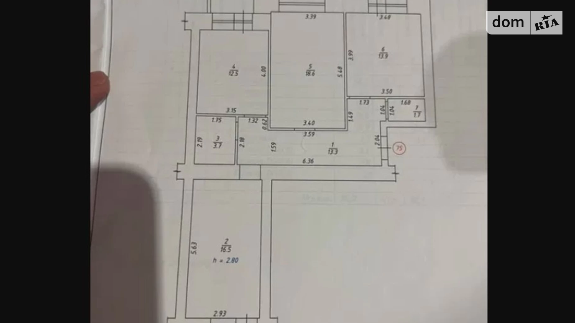 Продается 3-комнатная квартира 87 кв. м в Полтаве, ул. Олександра Оксанченка(Степного Фронта), 6