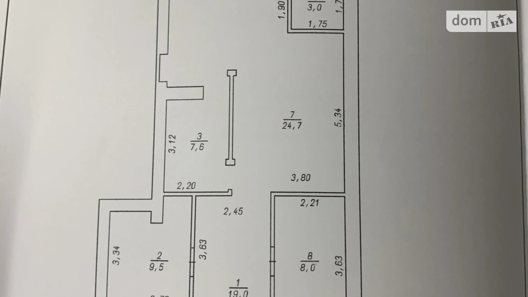 Продается 2-комнатная квартира 108.9 кв. м в Хмельницком, ул. Подольская, 58 - фото 2