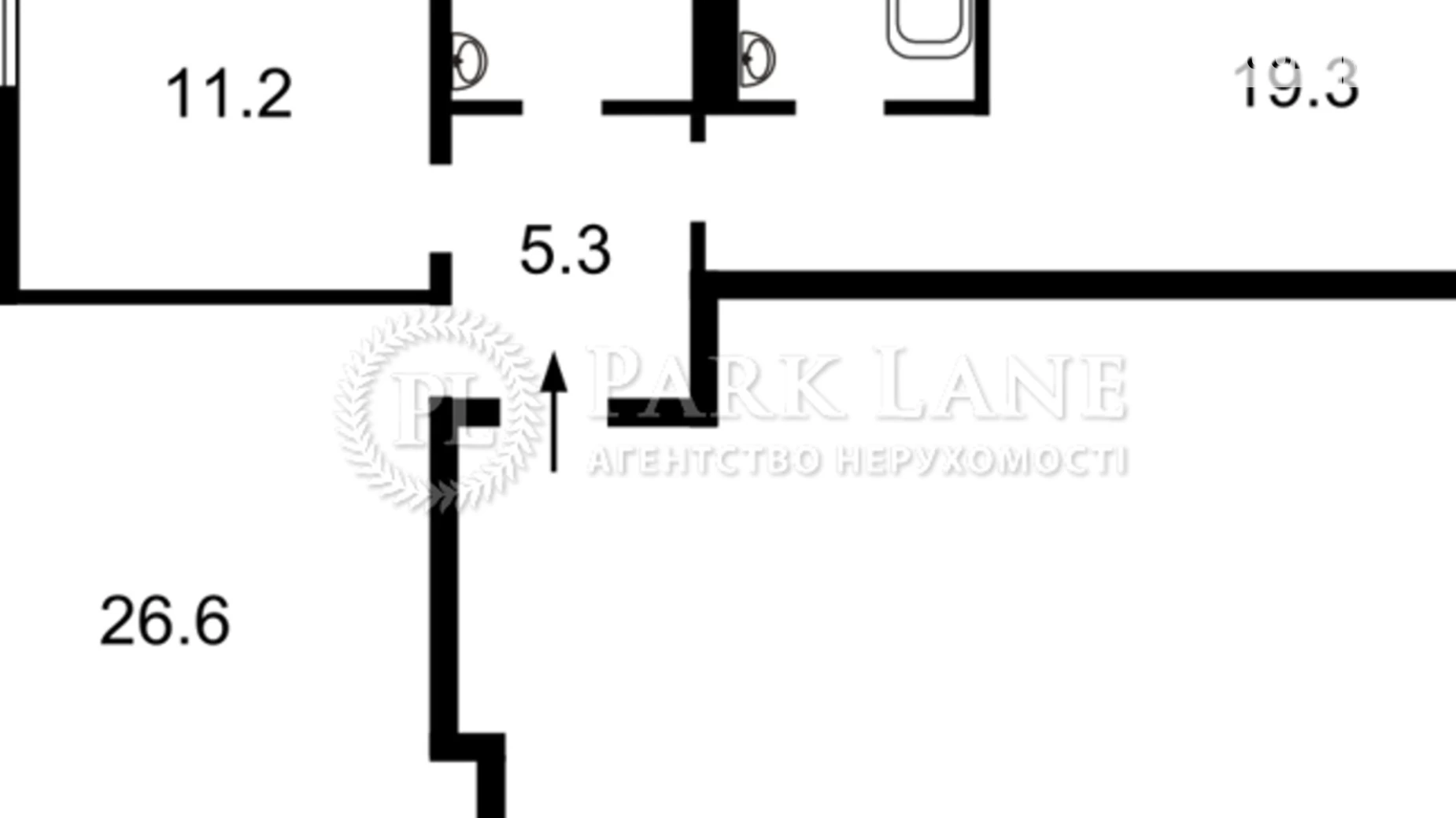 Продается 2-комнатная квартира 72 кв. м в Киеве, просп. Соборности, 17/2