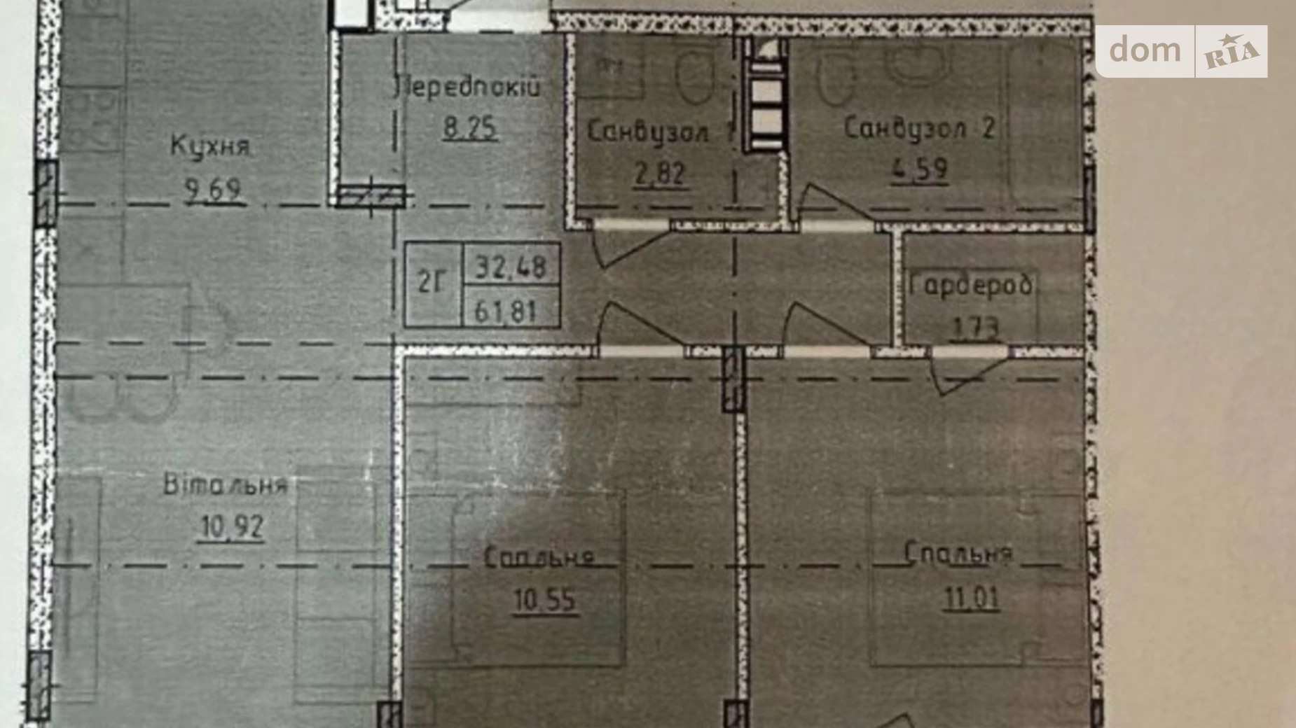 Продается 2-комнатная квартира 61 кв. м в Одессе, ул. Марсельская, 33 - фото 2