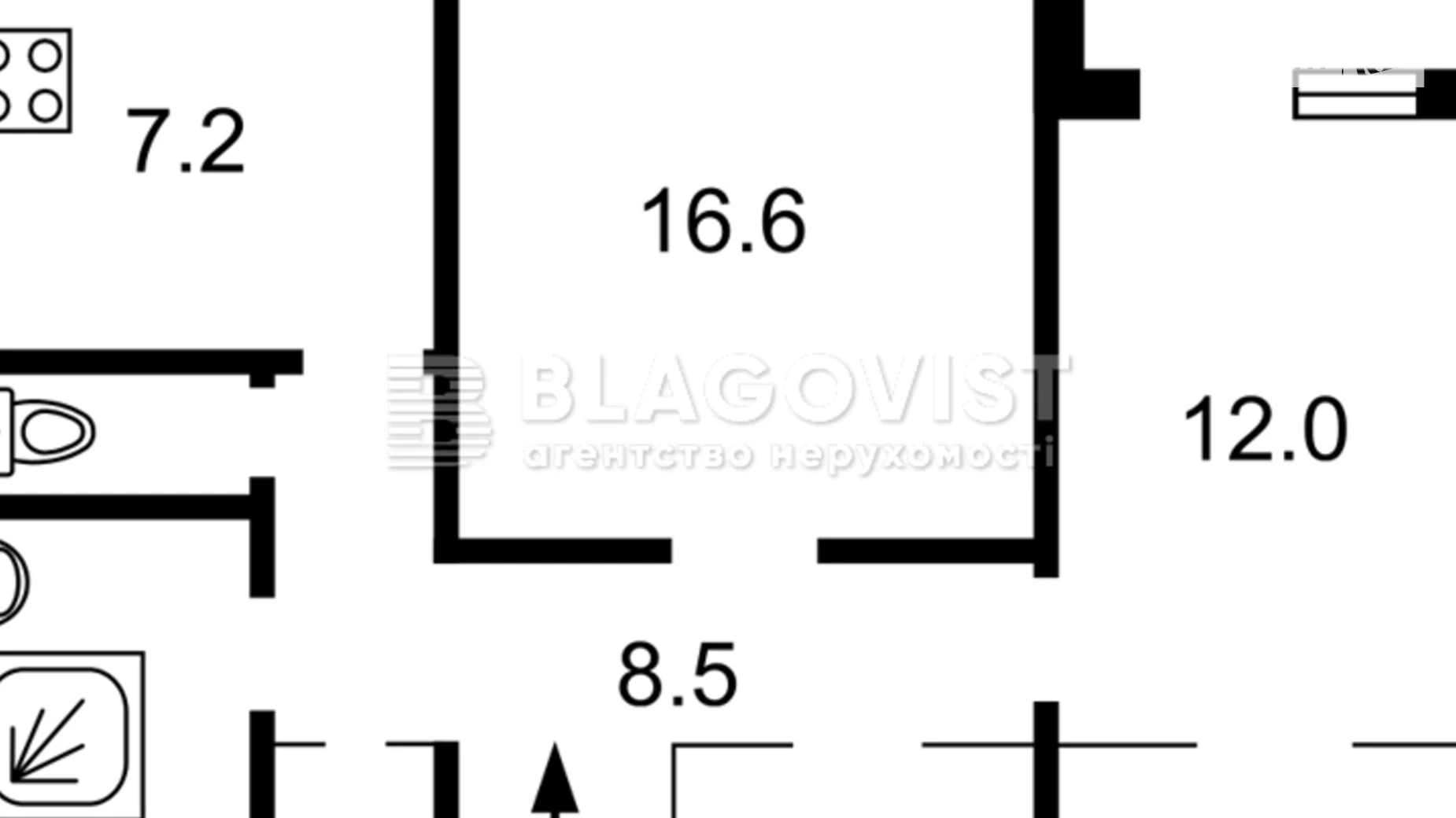 Продается 2-комнатная квартира 51 кв. м в Киеве, ул. Введенская, 26 - фото 2