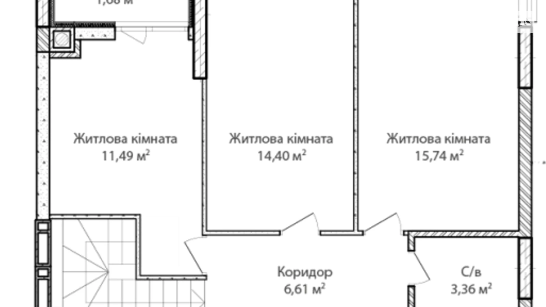 Продається 4-кімнатна квартира 113 кв. м у Ірпені, вул. Достоєвського, 2